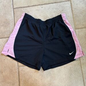 Nike Pink Black Running Shorts